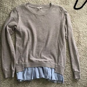 Clu mixed material shirt